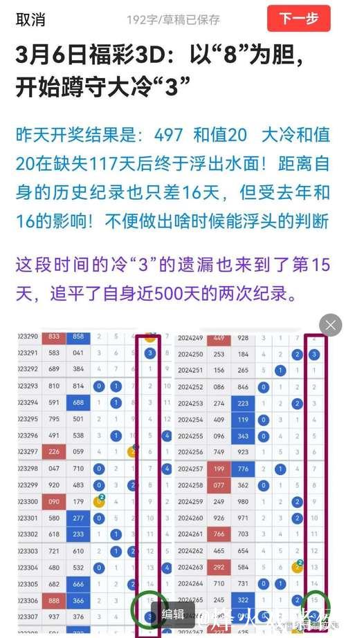 015期胡亚楠福彩3D预测奖号:奇偶比分析 015期胡亚楠福彩3D预测奖号:奇偶比分析